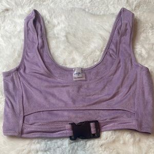 Monica Hansen swim top - SIZE: S